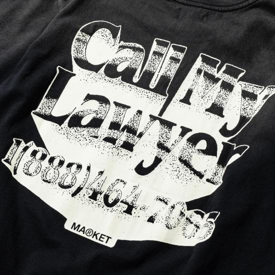  마켓 반팔 티셔츠 콜 마이 로이어 3D 티셔츠 - MARKET