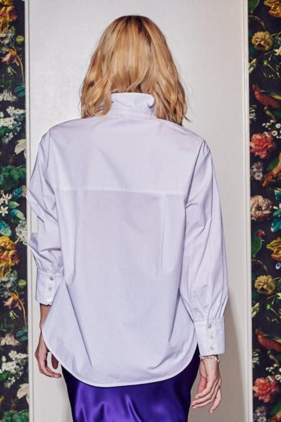  Lindsay Nicholas New York 셔츠 린지 니콜라스 뉴욕 마샤 오버사이즈 셔츠 화이트 - LINDSAY NICHOLAS NEW YORK