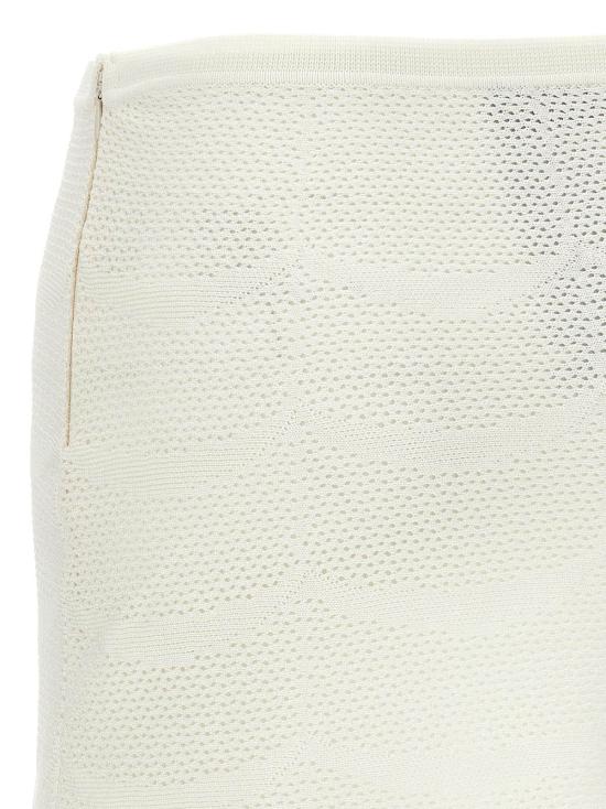  톰포드 숏 스커트 크로셰 미니 스커트 화이트 - TOMFORD