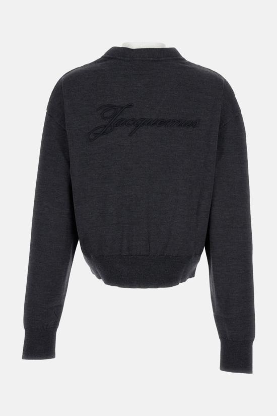  자크뮈스 가디건 카디건 그레이 - JACQUEMUS