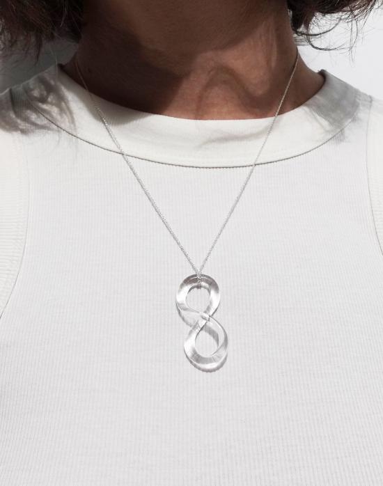  제인 다렌스부르그 목걸이/팬던트 제인 다렌스부르 모비우스 펜던트 목걸이 (실버)