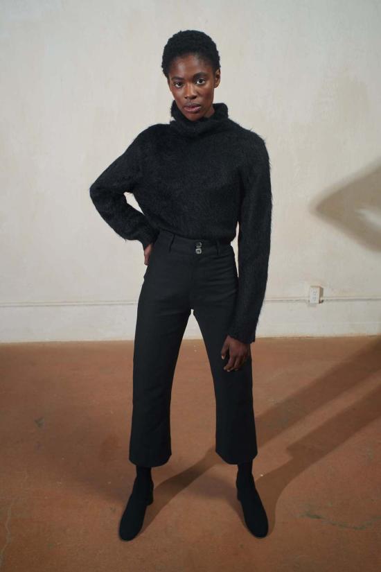  마리아 스탠리 스트레이트 팬츠 마리아스탠리 루나  2.0  느와르 - MARIA STANLEY