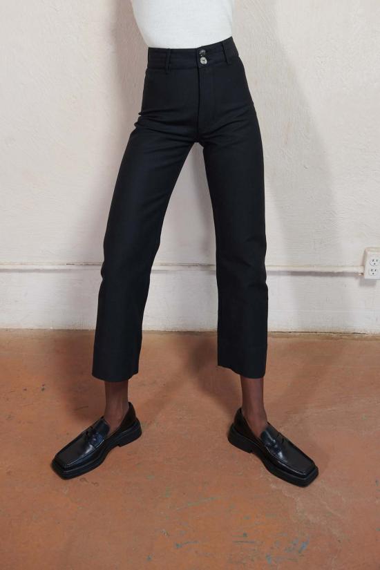  마리아 스탠리 스트레이트 팬츠 마리아스탠리 루나  2.0  느와르 - MARIA STANLEY