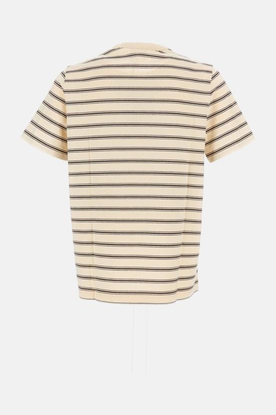  아페쎄 반팔 티셔츠 A.P.C. 스트라이프 티셔츠 베이지 - A.P.C.