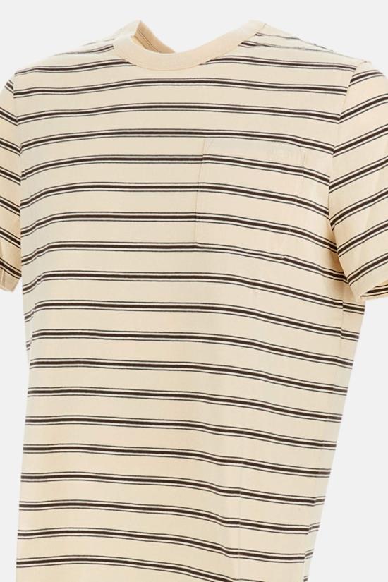  아페쎄 탑 A.P.C. 스트라이프 티셔츠 베이지 - A.P.C.