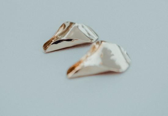  Uni 이어링 유니 칼라 스터드 브라스