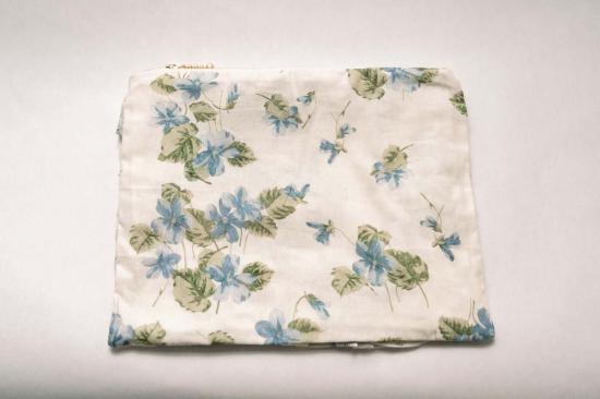  [키즈] Piper&Cloth 침구 키즈  플로럴 파우치 Fleurs Bleues - PIPER&CLOTH