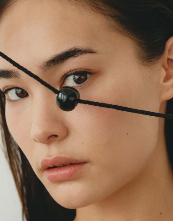  클레드 목걸이/팬던트 피 목걸이 블랙 바살트 - CLED