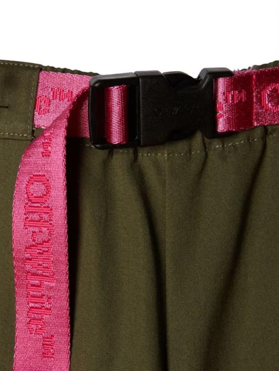  [키즈] 오프화이트 트레이닝/조거 팬츠 키즈  카고  멀티컬러 - OFF WHITE