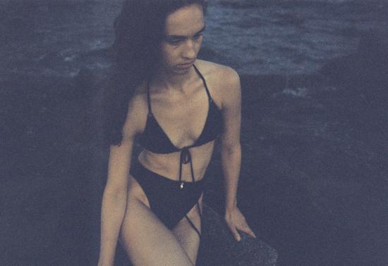  마레 퍼페투아 비키니 수영복 마레 페르페투아 버튼 바텀 제트 블랙 - MARE PERPETUA