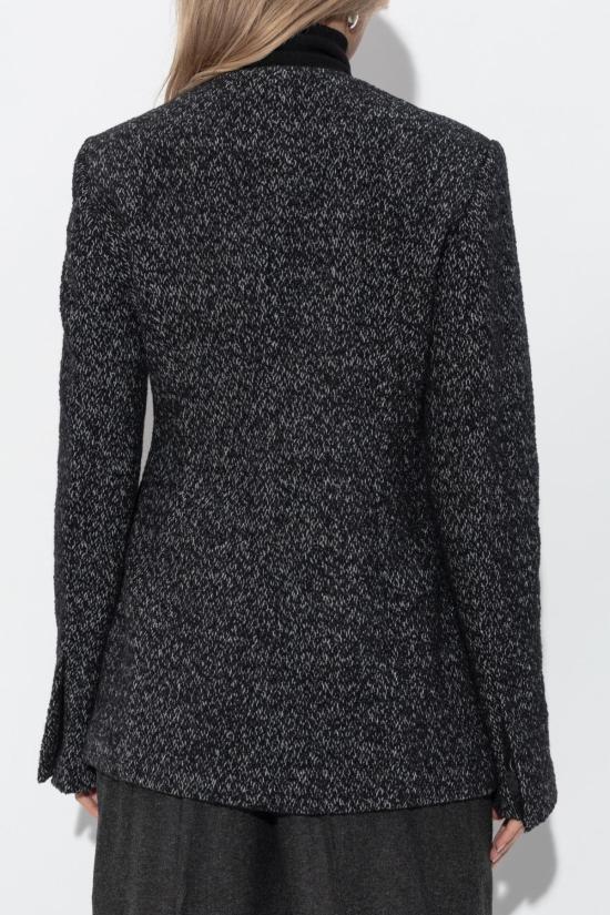  토템 수트 자켓 울 블레이저 블랙 - TOTEME