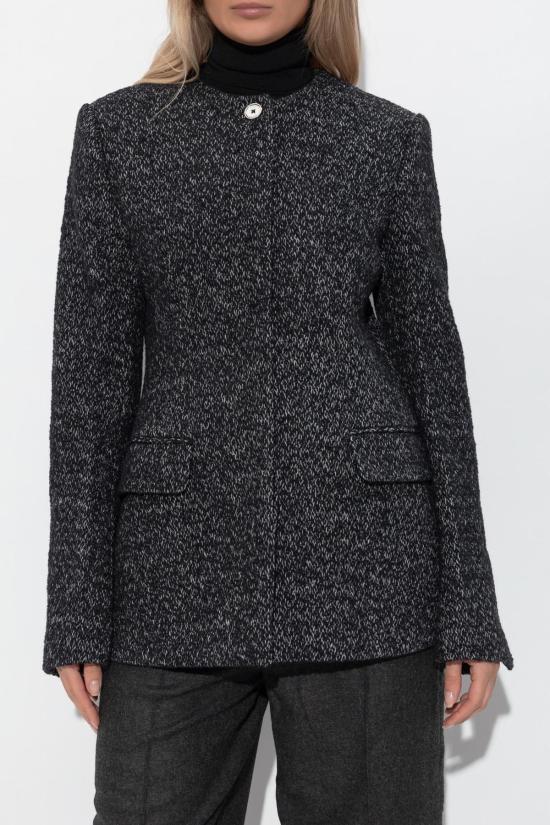  토템 수트 자켓 울 블레이저 블랙 - TOTEME