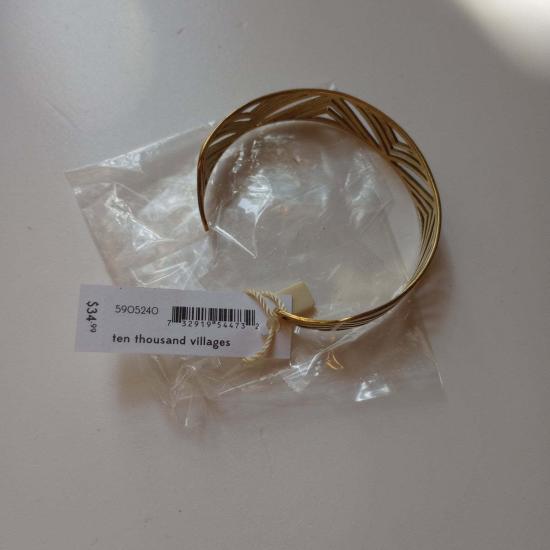  Ten Thousand Villages 팔찌 만 마을 윙팁 커프 - OTHER BRANDS