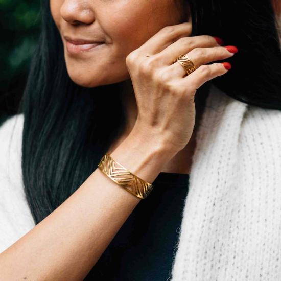  Ten Thousand Villages 팔찌 만 마을 윙팁 커프 - OTHER BRANDS