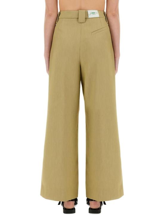  가니 스트레이트 팬츠 트윌 정장 바지 베이지 - GANNI