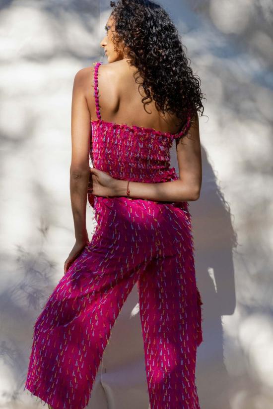  아바카시 점프수트 사라 스모크 점퍼 - ABACAXI