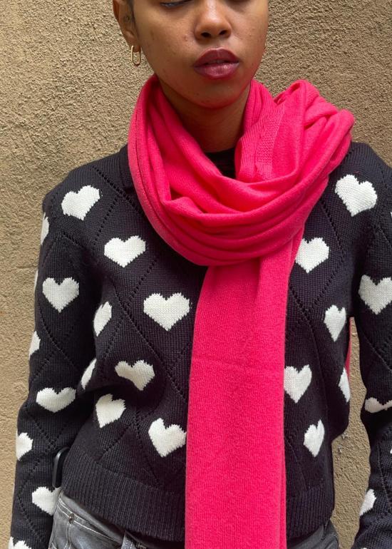  퓨어 캐시미어 엔와이씨 머플러/스카프 퓨어캐시미어 NYC 오버사이즈 여행용 랩 - PURECASHMERE NYC