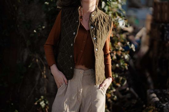  Conrado 스트레이트 팬츠 콘라도 린지 코듀로이 팬츠 크림 - OTHER BRANDS