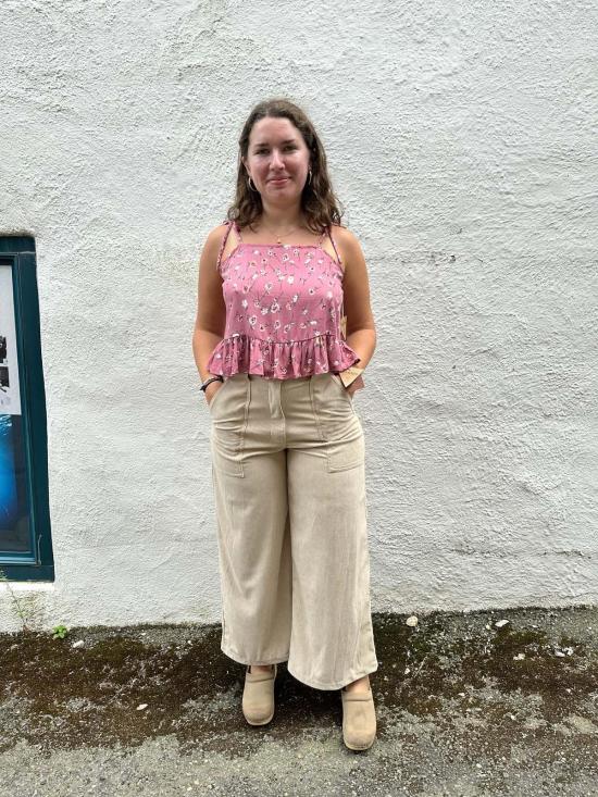  Conrado 스트레이트 팬츠 콘라도 린지 코듀로이 팬츠 크림 - OTHER BRANDS