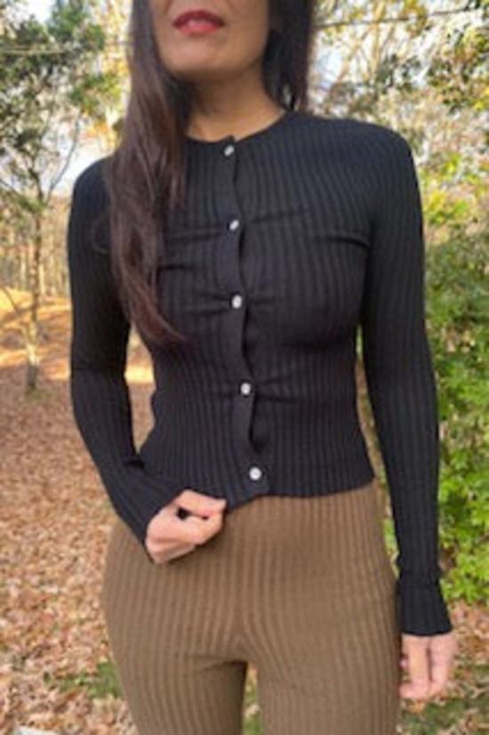  giu giu 가디건 지우기우 논나 펄 카디건 오닉스 - OTHER BRANDS