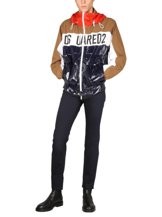  디스퀘어드2 봄버 자켓 Dsquared2 테크니컬 패브릭 봄버 재킷 멀티컬러 - DSQUARED2
