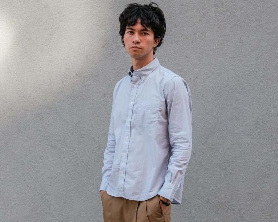  Steven Alan 긴팔 셔츠 스티븐 앨런 컬리지  펜슬 스트라이프 - OTHER BRANDS