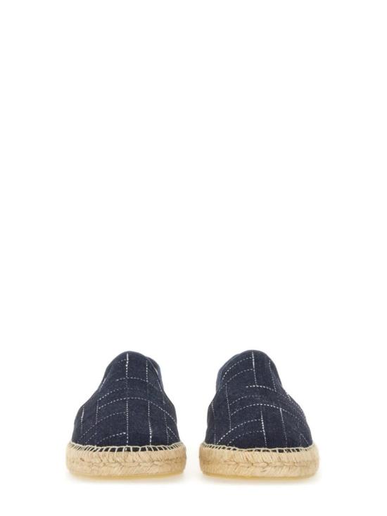  겐조 뮬/슬리퍼 Kenzo Espadrille 로고 자수 데님 - KENZO