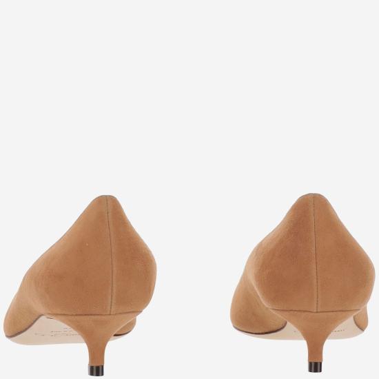  지미추 힐/펌프스 아멜리아 스웨이드 펌프스 베이지 - JIMMY CHOO