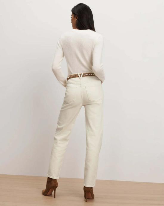  베로니카비어드 데님 팬츠 베로니카 비어드 리아 스트레이트 레그 진 에크루 - VERONICA BEARD