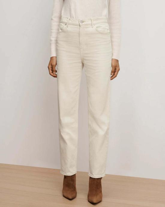  베로니카비어드 데님 팬츠 베로니카 비어드 리아 스트레이트 레그 진 에크루 - VERONICA BEARD