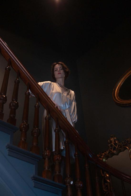  에리카 타노브 숏 원피스 에리카 타노프 티난 실크 샤르뫼즈 드레스 알라바스터 - ERICA TANOV