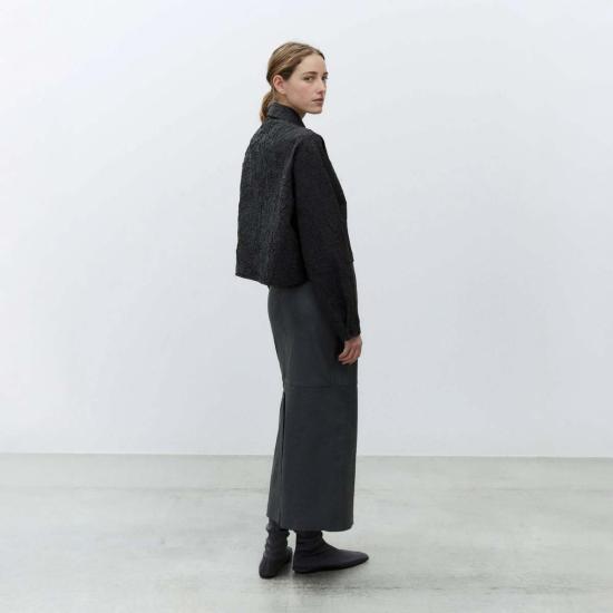  알리지 블라우스 알리시 A5223 블라우스 카본 - ALYSI