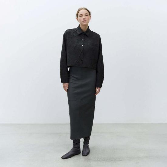  알리지 블라우스 알리시 A5223 블라우스 카본 - ALYSI