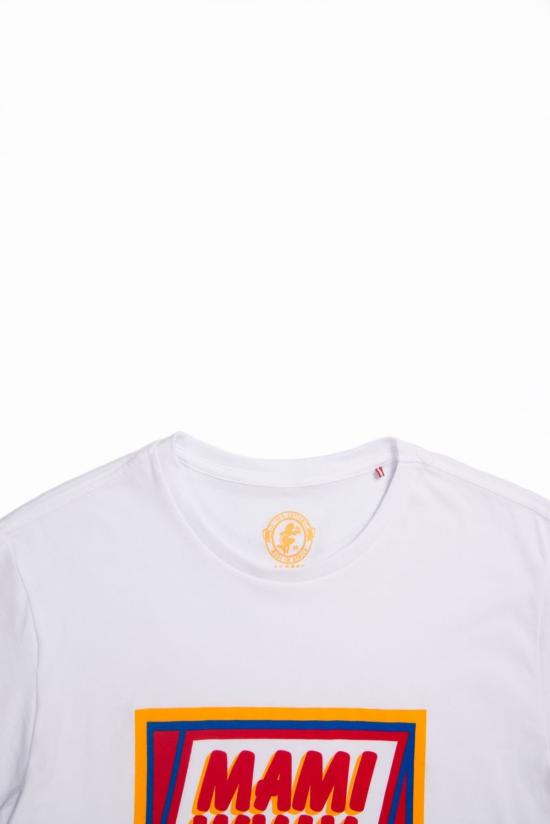  Mami Wata 반팔 티셔츠 마미 와타 카페 티셔츠 화이트 - OTHER BRANDS