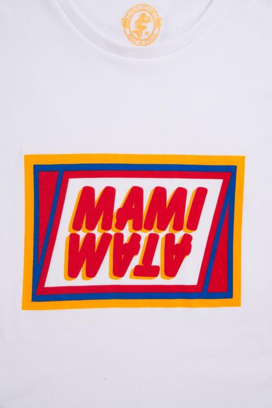  Mami Wata 반팔 티셔츠 마미 와타 카페 티셔츠 화이트 - OTHER BRANDS