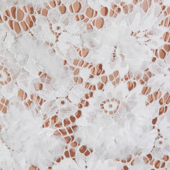  셀프 포트레이트 숏 원피스 미니 드레스 화이트 - SELF PORTRAIT