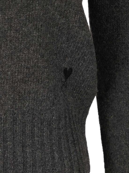  아미 터틀넥 알렉상드르 마티우시  스웨터 앤트러사이트 - AMI