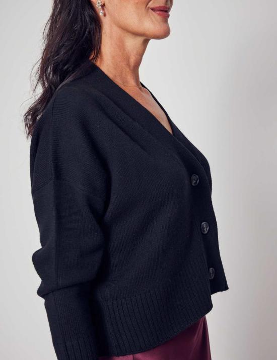  Lindsay Nicholas New York 가디건 린지 니콜라스 뉴욕 크롭 - OTHER BRANDS