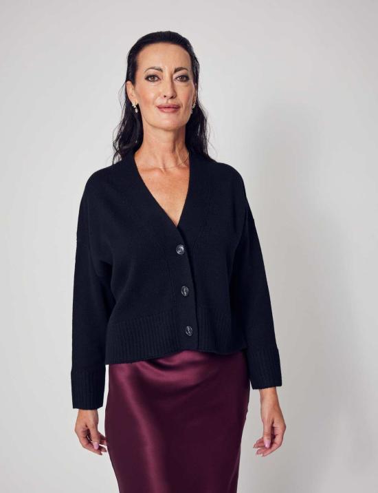  Lindsay Nicholas New York 가디건 린지 니콜라스 뉴욕 크롭