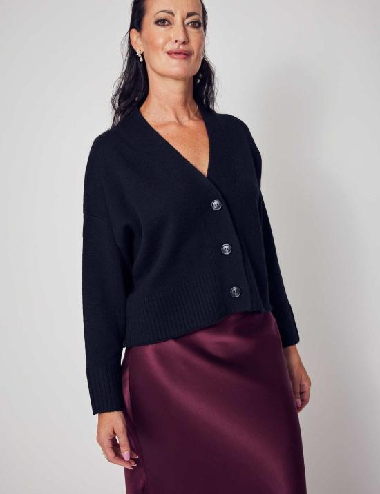  Lindsay Nicholas New York 가디건 린지 니콜라스 뉴욕 크롭 - OTHER BRANDS