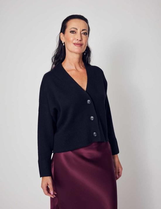  린제이 니콜라스 뉴욕 가디건 린지 니콜라스 뉴욕 크롭 - LINDSAY NICHOLAS NEW YORK