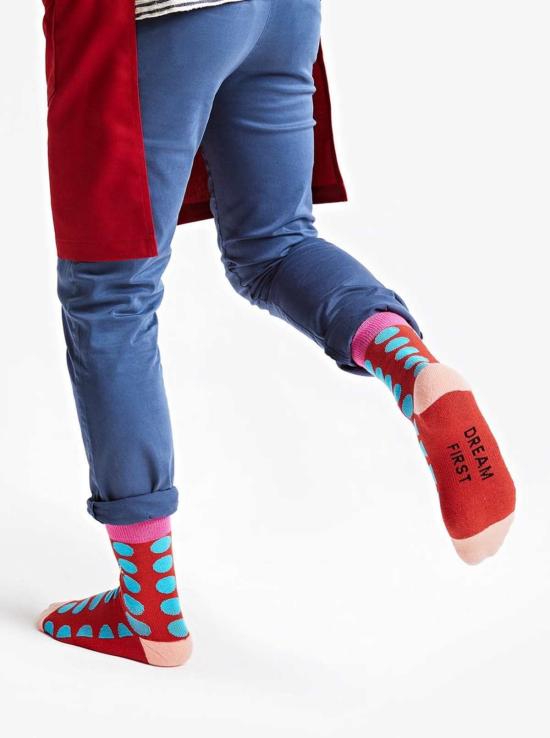  Hedley & Bennett 양말 헤들리 & 베넷 의 꿈 첫 번째 세부 사항 나중에 빨간색 - OTHER BRANDS