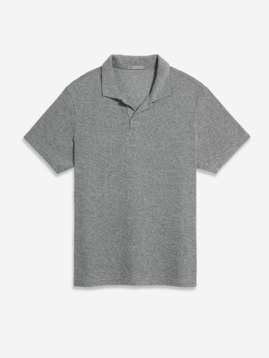  오엔에스 폴로 티셔츠 O.N.S 콜비 타월 폴로 오프 화이트 헤더 - O.N.S