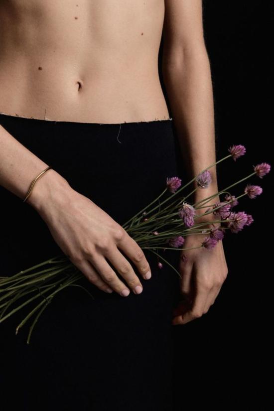  아그메스 팔찌 스몰 아스트리드 커프 스털링 실버 - AGMES