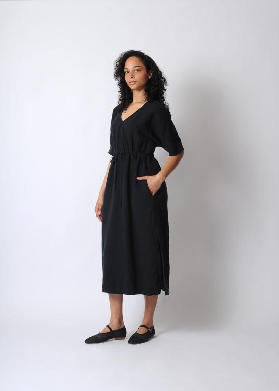  Conifer 롱 원피스 코니퍼 엠파이어 드레스 블랙 - CONIFER