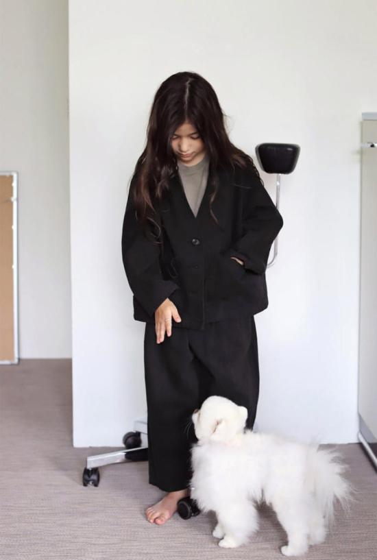  [키즈] bien a bien 자켓 키즈 비엔 아 비엔 피키 재킷 블랙