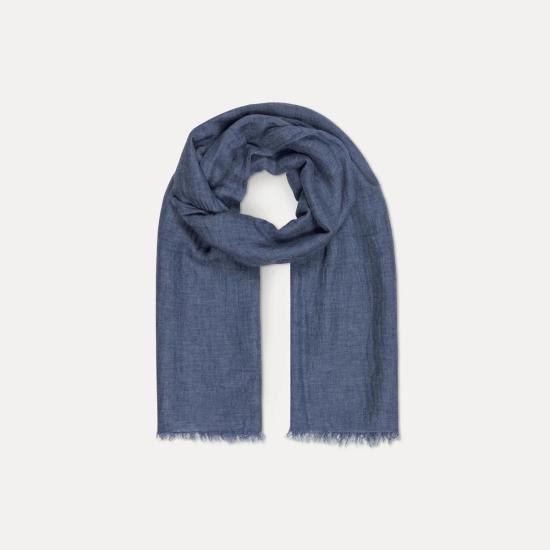  포만데레 머플러/스카프 포만데르 84332 스카프 인디고 - POMANDERE
