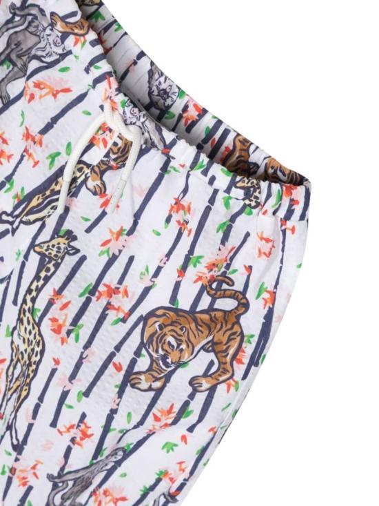  [키즈] 겐조 팬츠 켄조 맥 티셔츠와 멋진 바지 세트 (핑크색) - KENZO