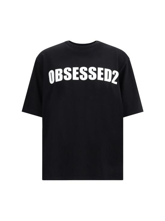  디스퀘어드2 반팔 티셔츠 Dsquared2 로고 티셔츠