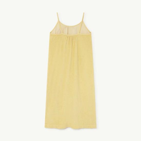  [키즈] 더 애니멀스 옵저버토리 원피스 어린이 동물 관측소 가젤 드레스 연노랑색 - THE ANIMALS OBSERVATORY